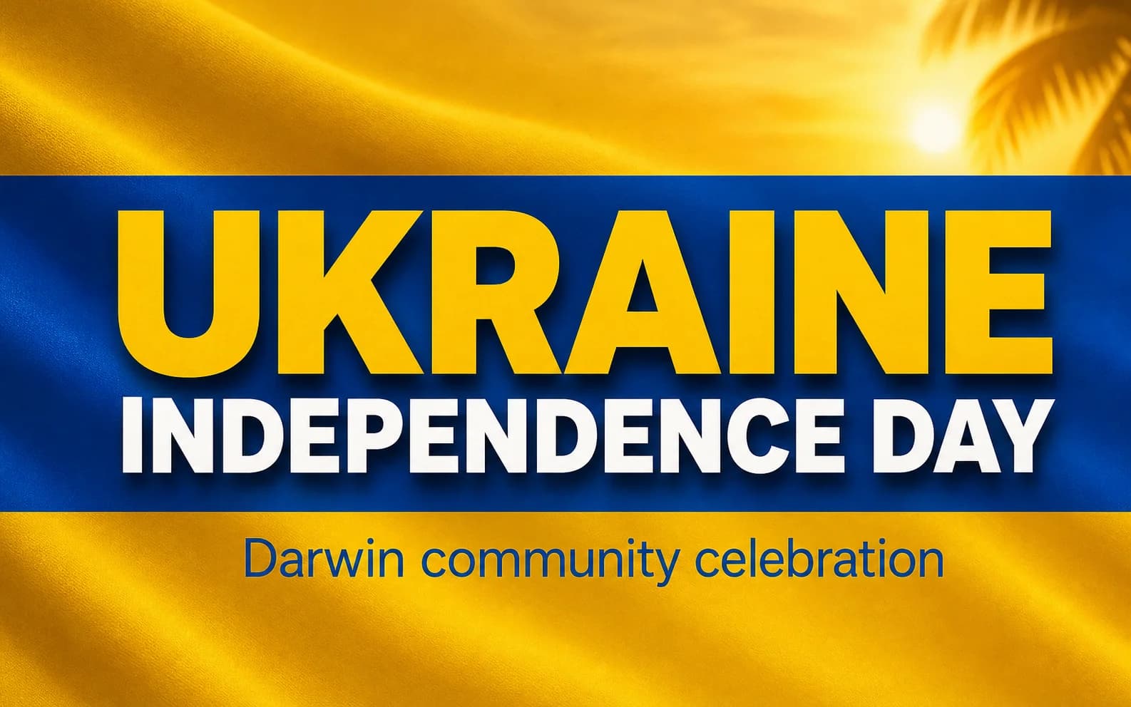 Ukraine Independence Day 2026 in Darwin